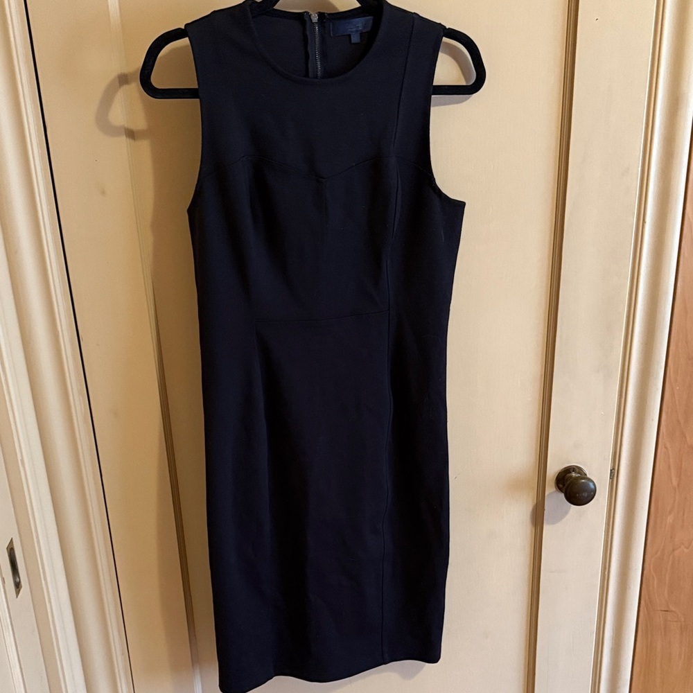 Rachel Zoe Elegant Black Midi Dress
